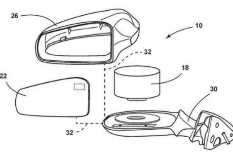 福特申请新专利：可将自动驾驶激光雷达放在后视镜内