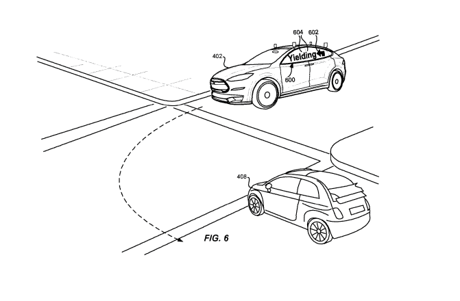 Lyft新专利：自动驾驶车辆与行人交流系统