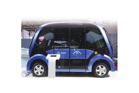 海格L4级无人驾驶客车上海首秀！