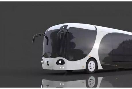 萌萌外形的熊猫公交有大能耐，无人驾驶、人工智能它都行！