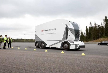 号称全球第一 瑞士无人驾驶卡车正式上路