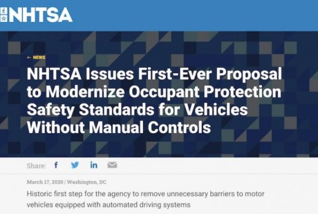 美国拟放宽低速无人车监管 促进自动驾驶货运车辆落地