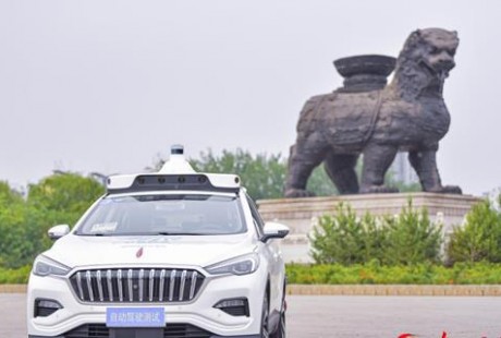 百度Apollo自动驾驶汽车驶上沧州主城区测试路