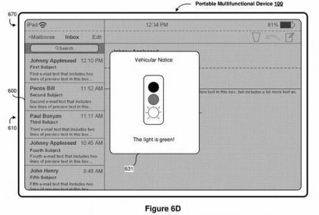 苹果汽车自动驾驶系统新专利曝光 可将警报推送到iPhone或iPad