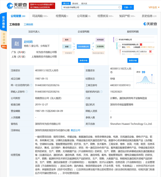 华为再公布自动驾驶、智能汽车等相关专利 其中部分专利申请日在2017年