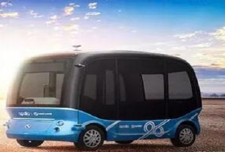 阿波罗智行联合百度投放无人驾驶巴士“阿波龙”