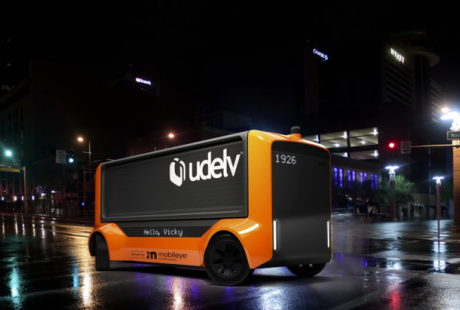 推出3.5万辆无人驾驶配送车，英特尔子公司Mobileye与Udelv展开合作