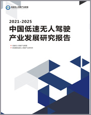 2021-2025中国低速无人驾驶产业发展研究报告