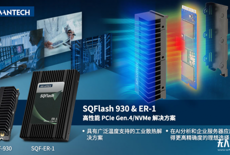 研华第四代NVMe SSD超耐久解决方案：SQF930&SQF ER-1产品 工业宽温，强力散热，高效能！