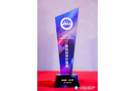 新战略·金石奖 | PIX 荣获2022-2023双年度评选“最具投资价值奖”